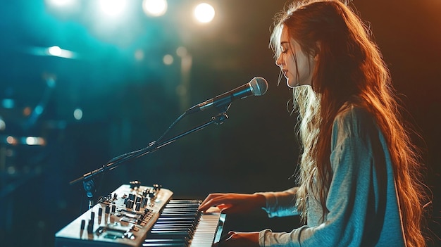 Professional singing lessons instructor teaching vocal techniques and music fundamentals to students